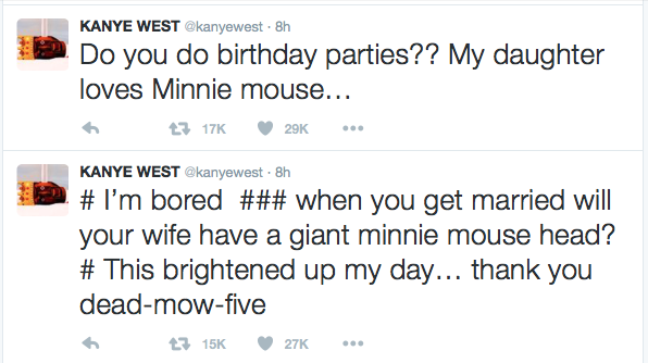 Kanye tweets 2