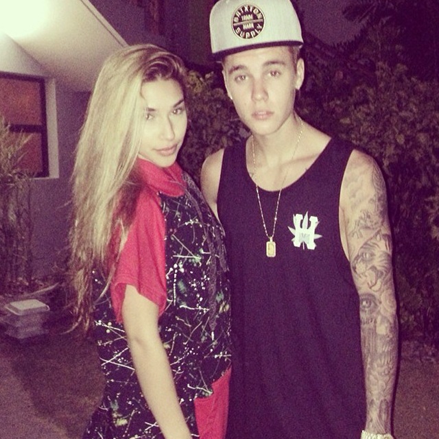 justin-bieber chantel jeffries instagram