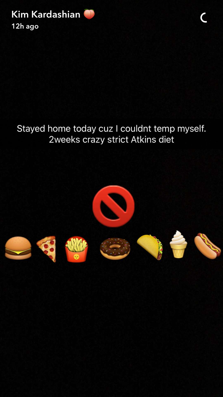 kim diet