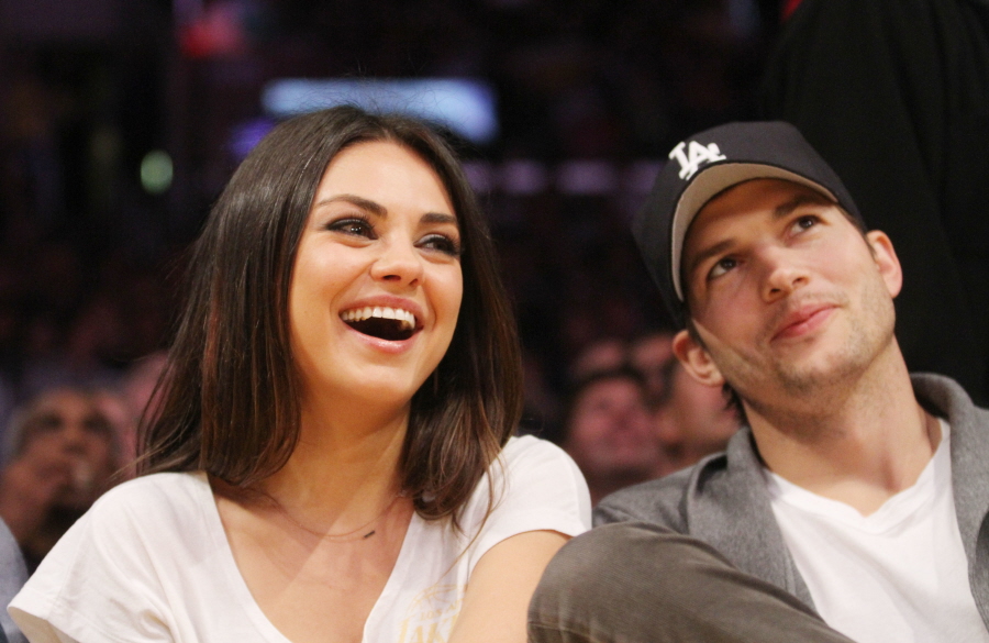 mila kunis, ashton kutcher