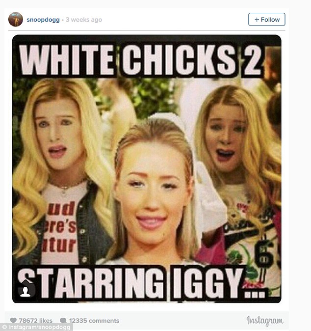 ... Pushes Back at Snoop Dogg with â€˜White Chicksâ€™ Halloween Costume