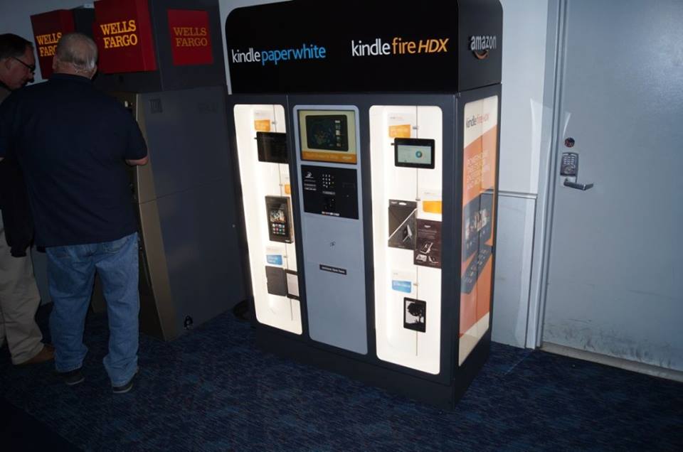Amazon Sets Up Vending Machine to Sell Kindle Tablets and eReaders – good or bad idea?