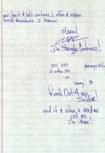 Letter from Tupac 2