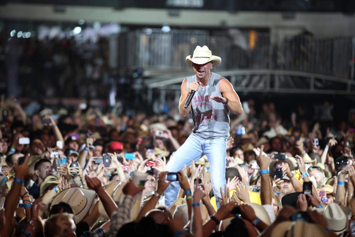 Kenny Chesney on stage