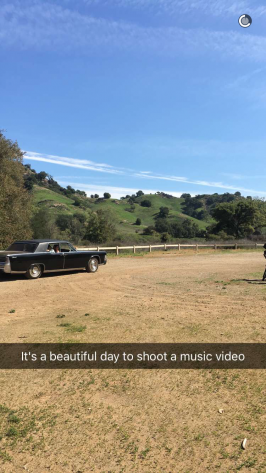 keith urban video shoot