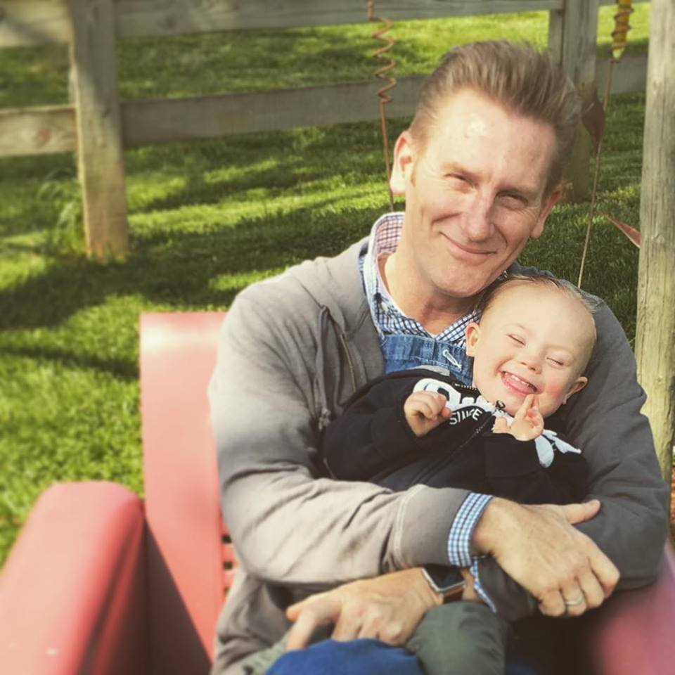 rory and indy feek on farm