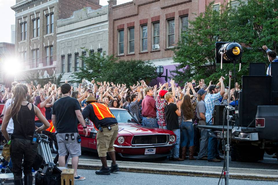 Jason Aldean Video Shoot