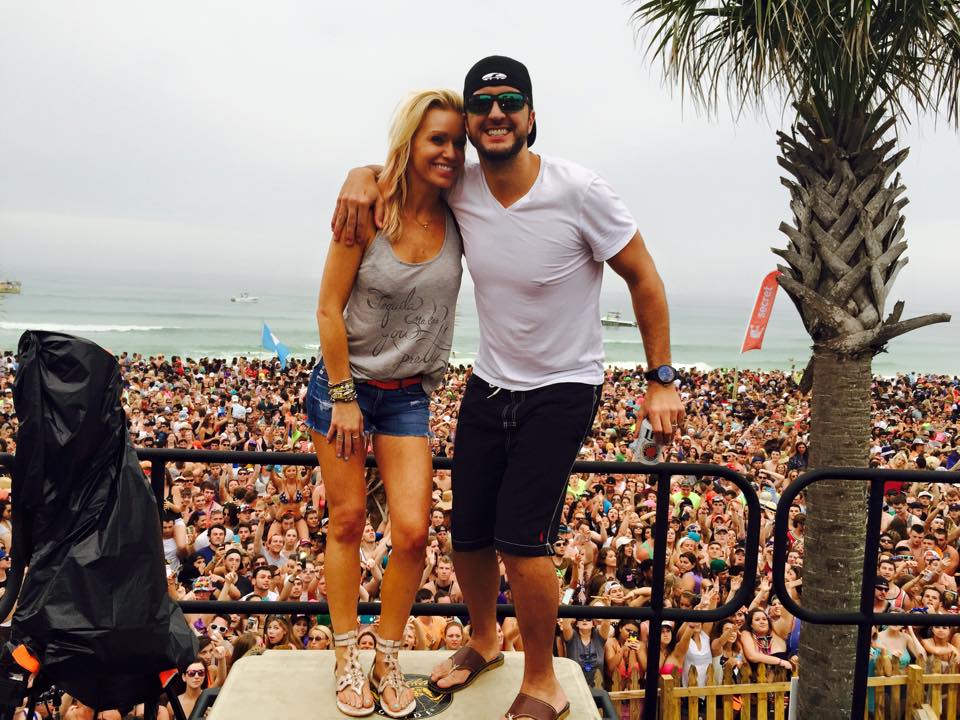 Luke Bryan and Caroline Boyer