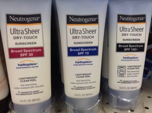 Neutrogena Sunscreen