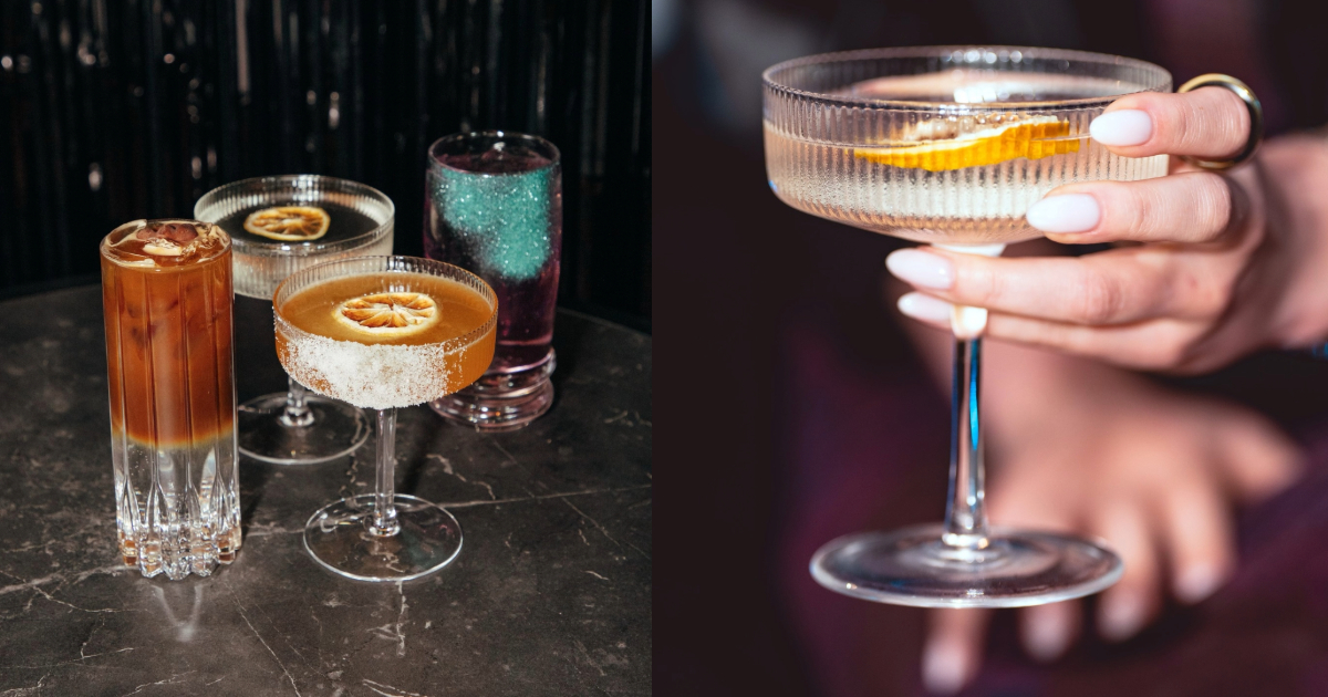 Signature cocktails at The Corner Wedgewood in Wedgewood Houston Event Venue