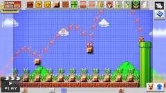 Get tempted with the upcoming horrid game that Nintendo will be releasing in 2105 ─ the Mario Maker. Prepare yourself with violent hammer