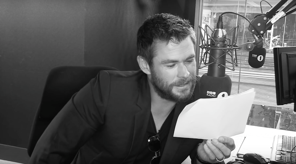Chris Hemsworth’s hilariously dramatic recitation of “Work.” [VIDEO]