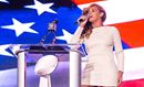 Beyonce in-your-face'd her haters by belting out The Star Spangled Banner live at the Superbowl half time press conference yesterday. And