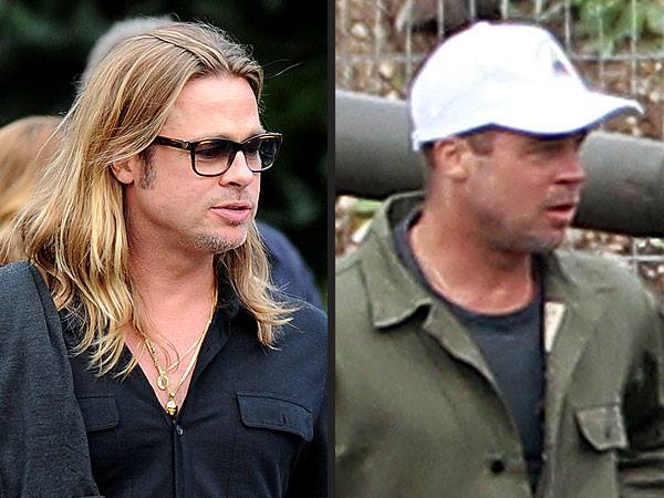 brad pitt baseball cap