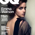 Emma Watson appears on the cover of GQ UK. Loving this pose! Classic beauty.