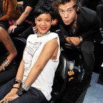 Rihanna and Harry Styles strike a pose! Fans, caption this VMA snapshot!