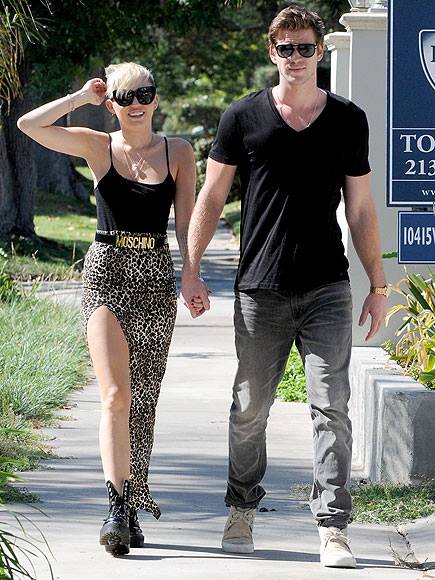 Liam Hemsworth and Miley Cyrus are done. Their engagement is off. Saw that one coming from a mile away…