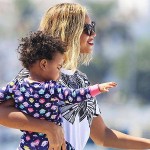 Beyoncé and Blue Ivy enjoy their time together in sunny Spain! Love those owl pajamas!