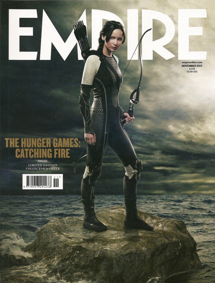 Jennifer Lawrence is all geared up as Katniss Everdeen on the cover of ‘Empire’ magazine. So excited for the sequel to come out. Are you?!