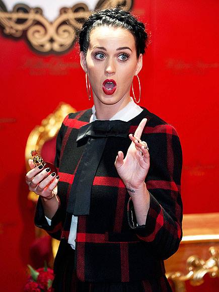 Katy Perry stopped by Germany to promote her new fragrance, Killer