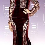 Jennifer Lopez stuns in a silk and velvet gown. Love it for autumn?!