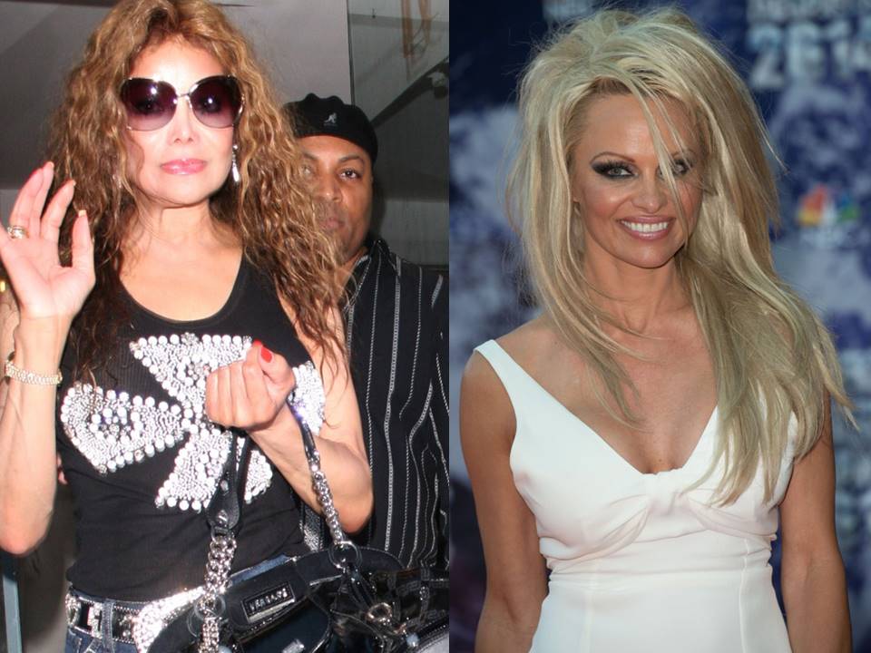 pamela anderson and latoya jackson