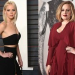 adele and jennifer lawrence