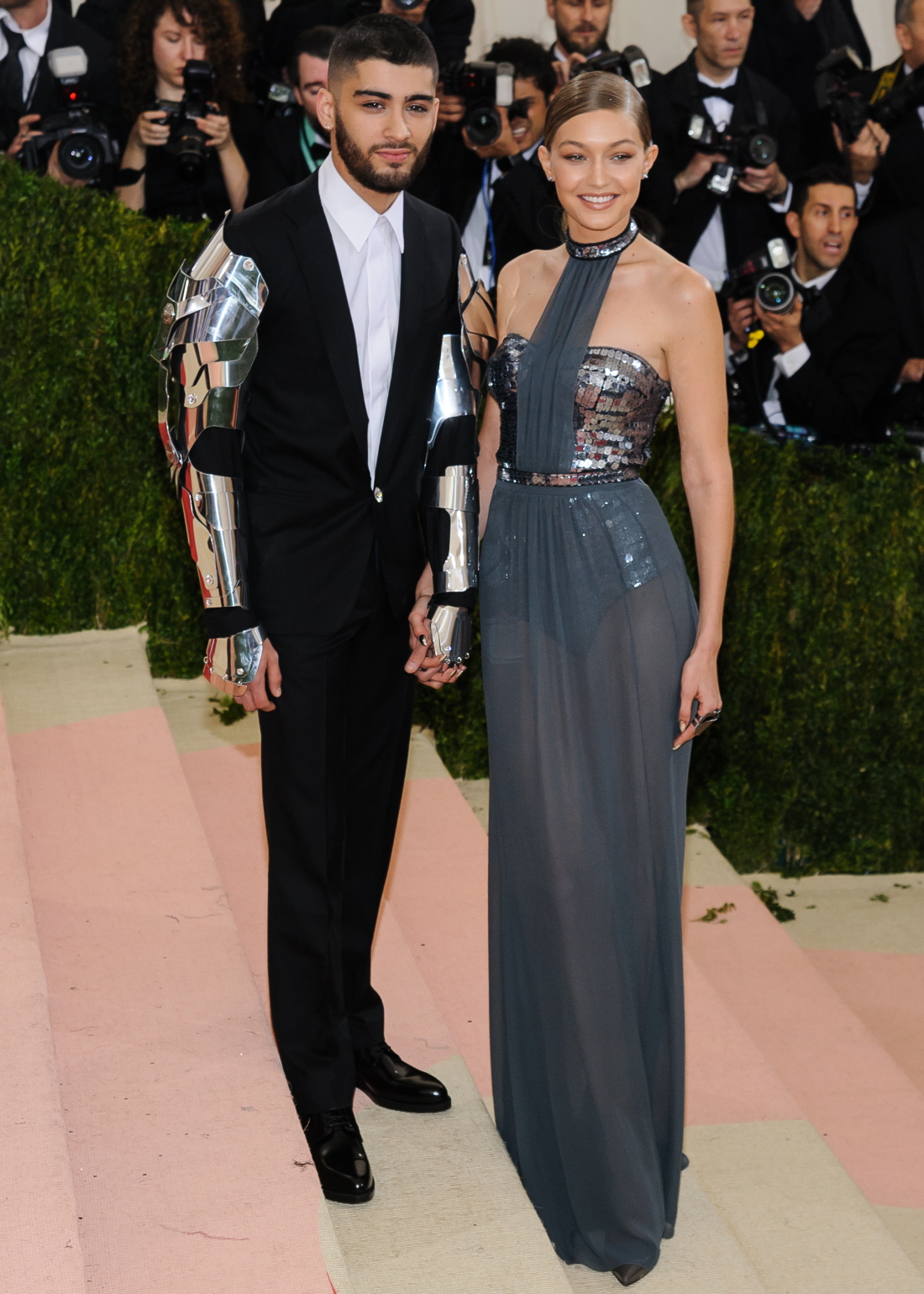 Gigi Hadid at Met Gala with Zayn Malik