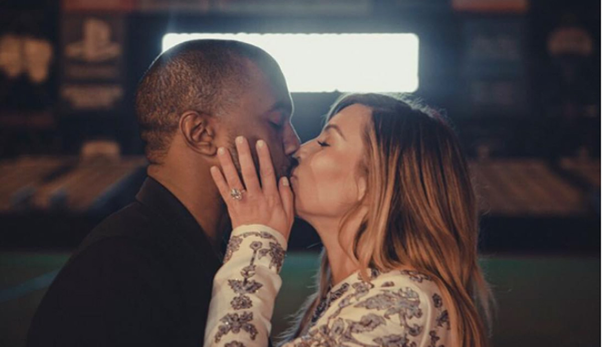 Kim Kardashian and Kanye West Celebrate 2 Years Together