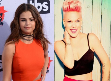 selena gomez and pink