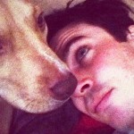 The dog Ian Somerhalder rescued from the streets of LA turned out to be pregnant! Ian helped his new companion deliver 8 puppies. Strangely...