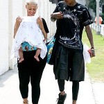 Amber Rose, Wiz Khalifa, and baby Sebastian enjoy the outdoors! Can't wait to see his little face!