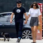 Jake Gyllenhaal has a new lady, model Alyssa Miller. Sigh, another actor-model pairing. Yawn... oh well, that dog is cute at least.