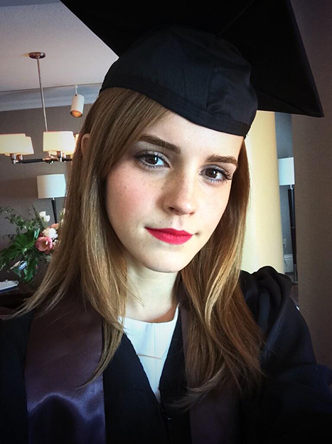 Emma Watson Graduates!