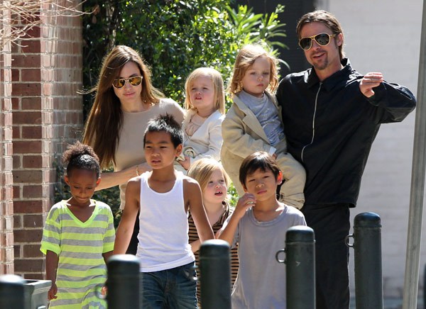 Angelina Jolie and Brad Pitt: 10 Years Together