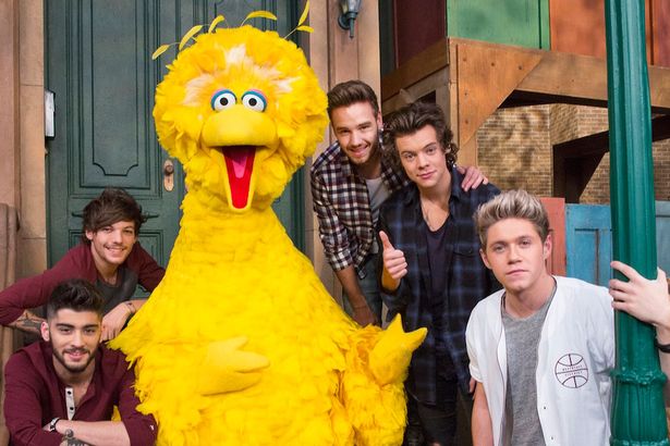 One Direction Visits Sesame Street!