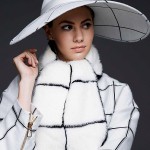 Audrey Hepburn's granddaughter, Emma Ferrer, poses for 