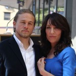 Katey Sagal and Charlie Hunnam