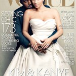 Kim Kardashian and Kanye West Land Vogue Cover, Internet Hates It