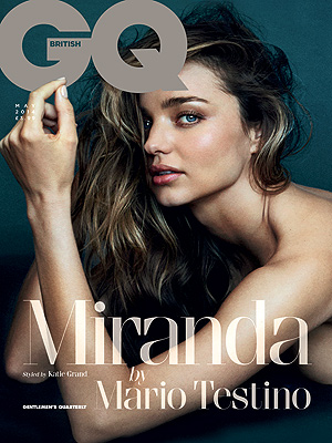 Miranda Kerr Reveals Steamy Secrets in Her British GQ Cover Story