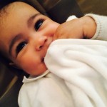 Kim Kardashian Shoots Down Rumors About Baby North West's Eyebrows