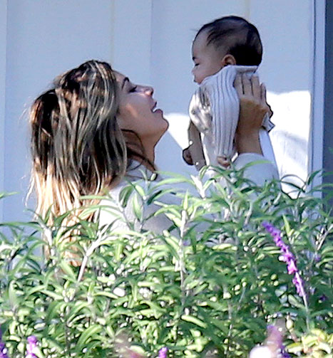 Kim Kardashian and Baby North Bond!