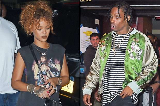 rihanna, travis scott