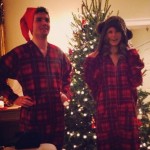 Plaid Pajamas Celebrity Christmas Style