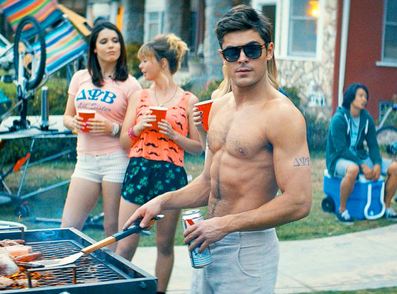 Zac Efron Loses His Shirt in ‘Neighbors’ Trailer