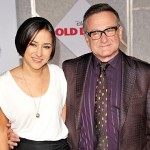 Zelda Williams and Robin Williams