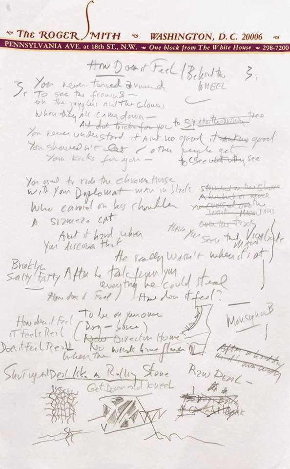 Bob Dylan’s lyrics for ‘Like A Rolling Stone’ fetch $2M: