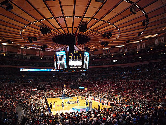 Madison Square Garden recently unveiled its $1 billion renovation … A 430 seat ‘bridge’ that hangs from the roof boasts a unique view of