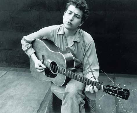 Today in 1961 Bob Dylan began recording his debut album over two days at Columbia Records, New York City.