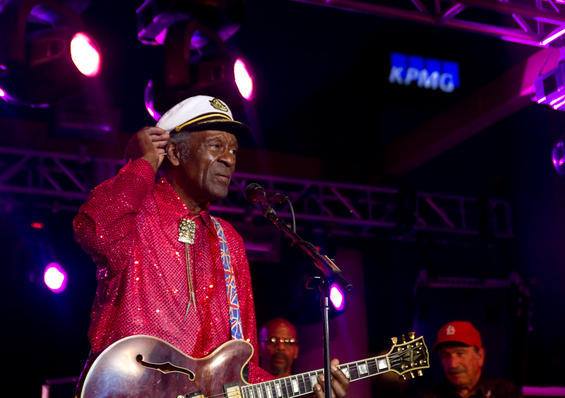 Chuck Berry is not going anywhere! The 87-year-old rock legend vows to perform until he no longer can. Berry recently played his 200th show